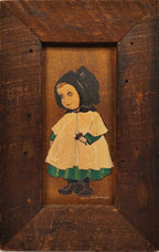 Oils on Canvas Framed Amish Children by Dolores Hackenberger