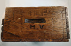 Handmade Primitive Wood Carrier