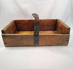 Handmade Primitive Wood Carrier