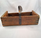 Handmade Primitive Wood Carrier
