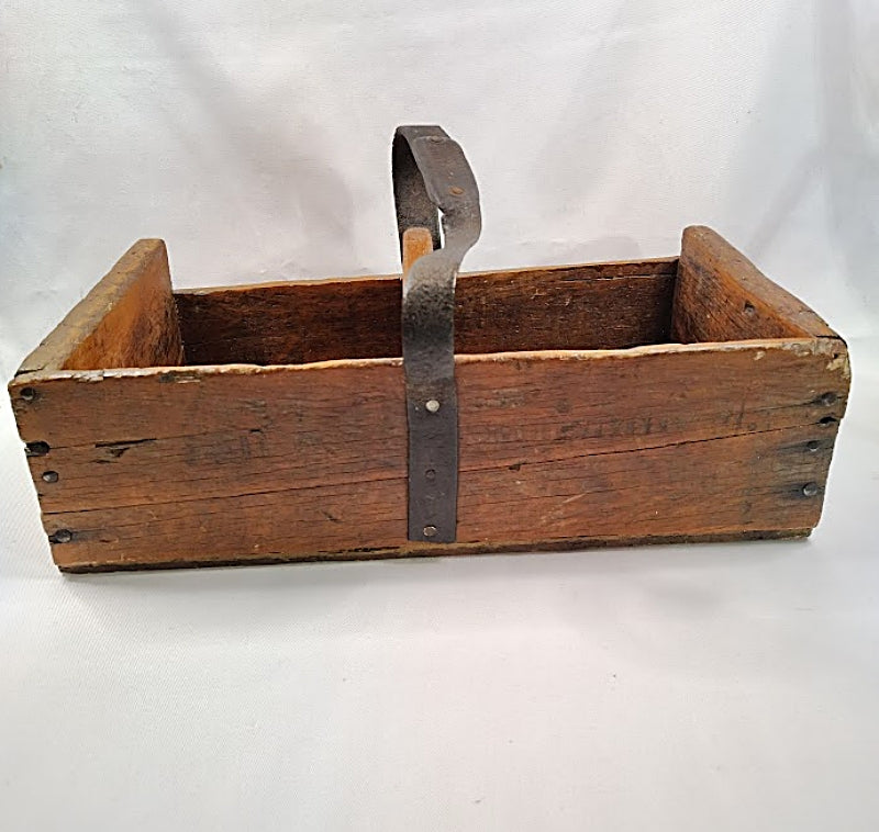 Handmade Primitive Wood Carrier