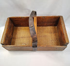 Handmade Primitive Wood Carrier