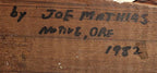 Oregon Pintail Duck Decoy by Joe Mathias