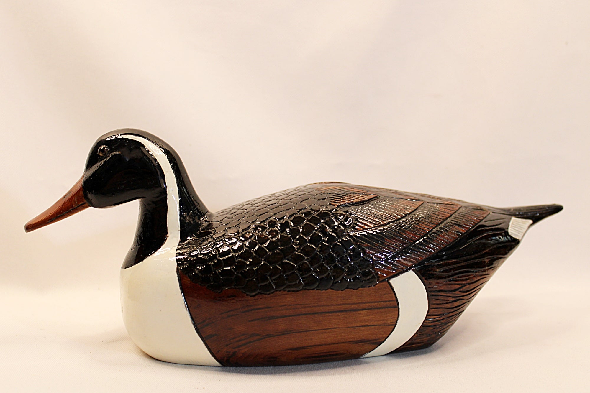 Oregon Pintail Duck Decoy by Joe Mathias