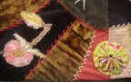 Victorian Framed Embroidery Crazy Quilt Style