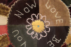 Victorian Framed Embroidery Crazy Quilt Style