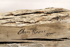 Vintage Wood Swan by Chris Boone
