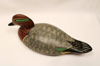 J. Rinker Vintage Duck Decoy Green-Winged Teal Drake