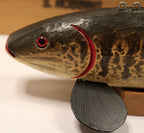 Smallmouth Bass Ice Fishing Decoy by Steve Robbins Limited Series