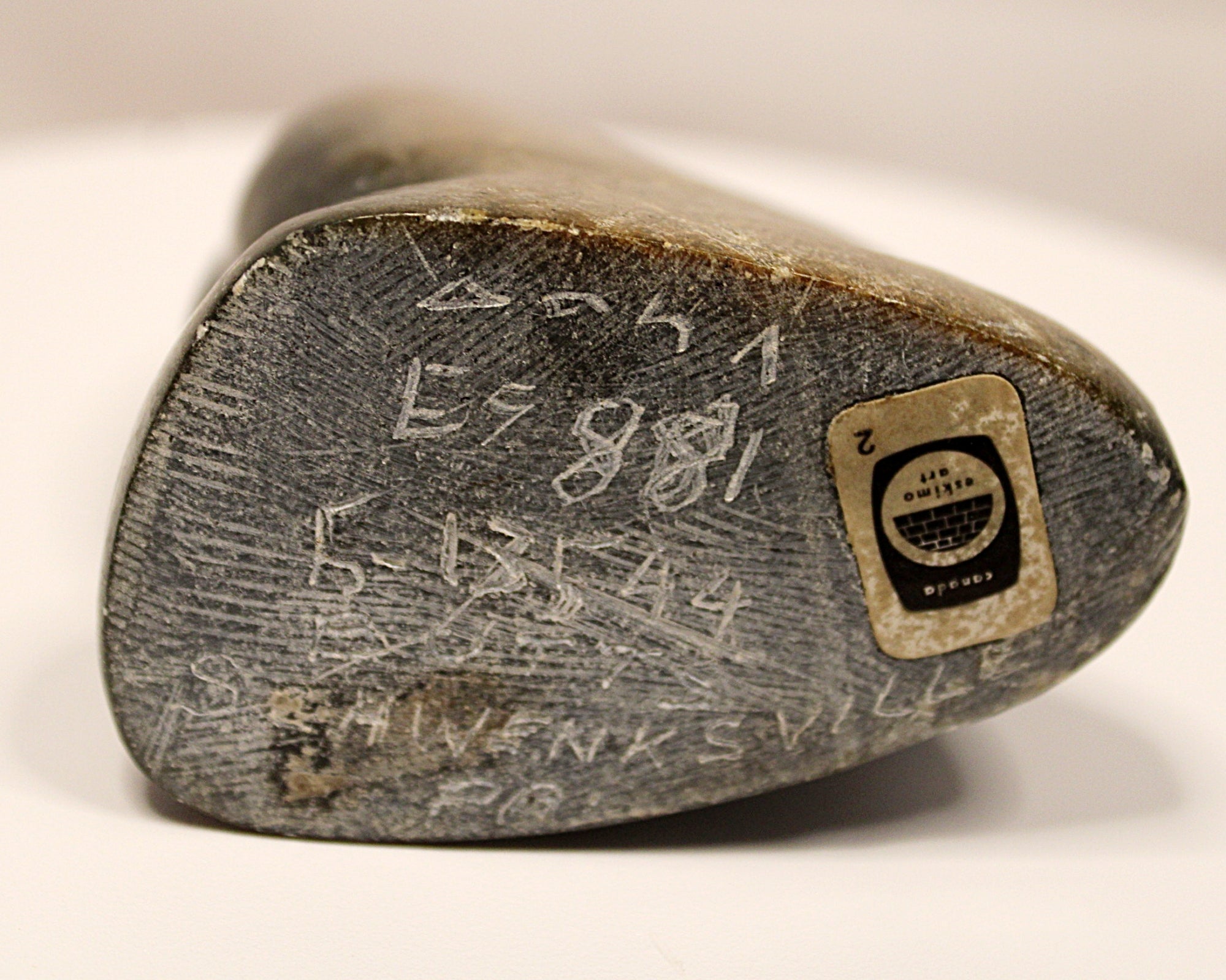 Canada Tag Inuit Stone Authentic Sculpture