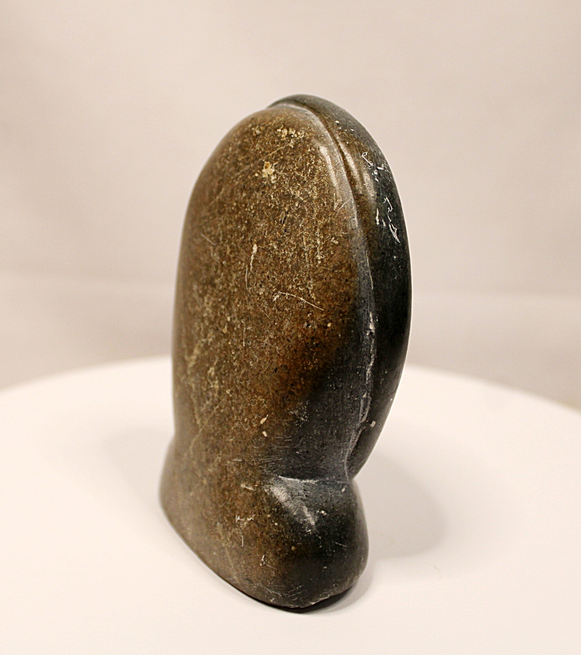 Canada Tag Inuit Stone Authentic Sculpture