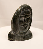 Canada Tag Inuit Stone Authentic Sculpture