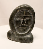 Canada Tag Inuit Stone Authentic Sculpture