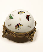 French Rare Hand Painted Limoges Vinaigrette