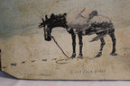 Lost Pack Horse Original Joe R. Breckenridge Oil Painting Stamped and Signed