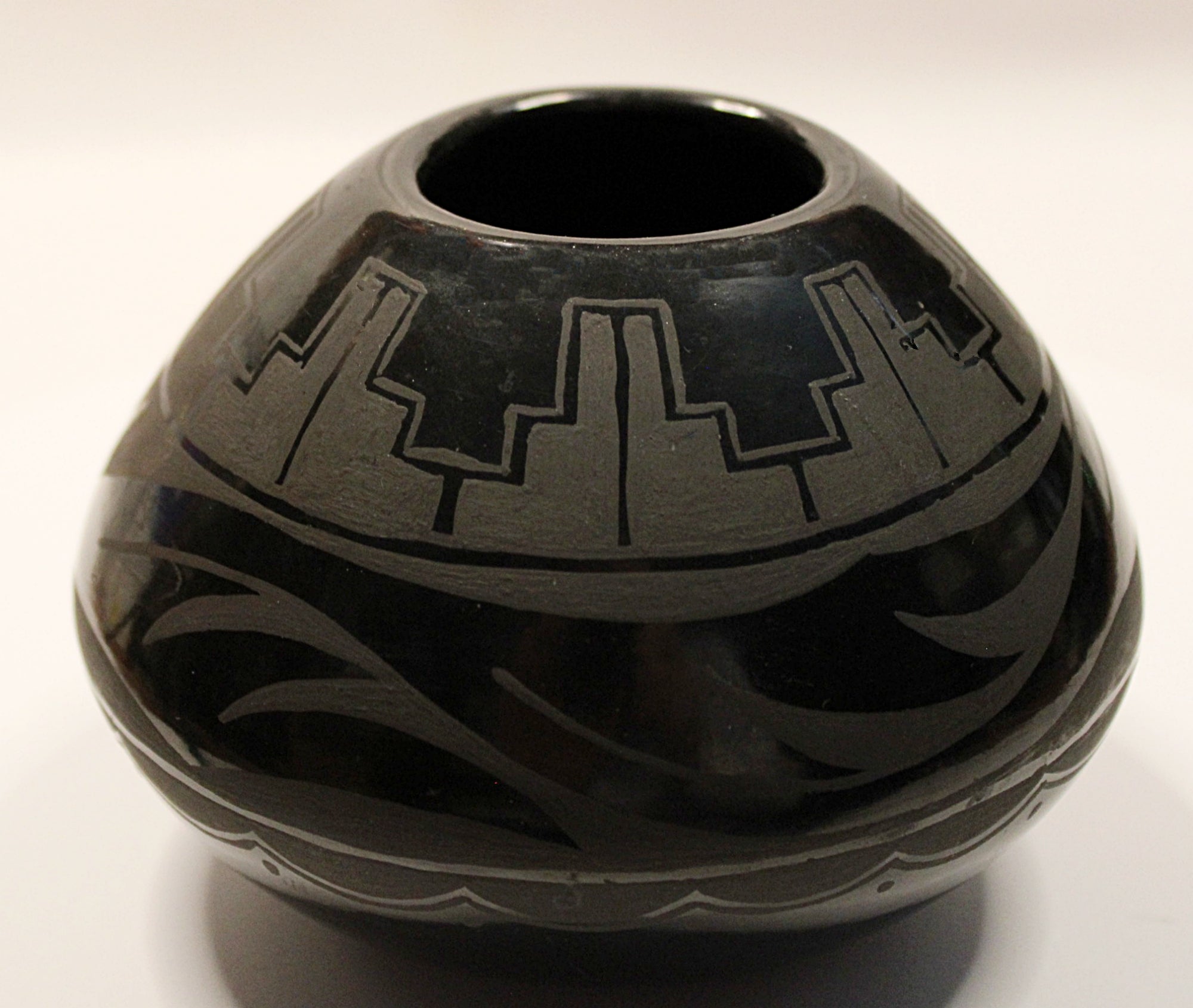 Blackware Jar by Robert Naranjo