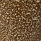 Rocky Mountain MCM Pottery Vase Gilded Pebbled Lava Glaze