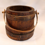 Wood Firkin - Bucket with Lid - Hard to Find Size