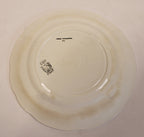 French  Antique Faience Conversation Plates  Set of Three