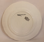 French  Antique Faience Conversation Plates  Set of Three
