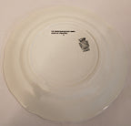 French  Antique Faience Conversation Plates  Set of Three