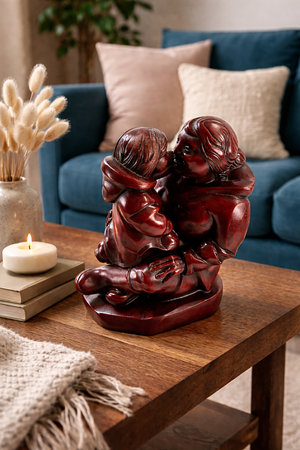Boma of Canada Figurine Inuit Mother and Child