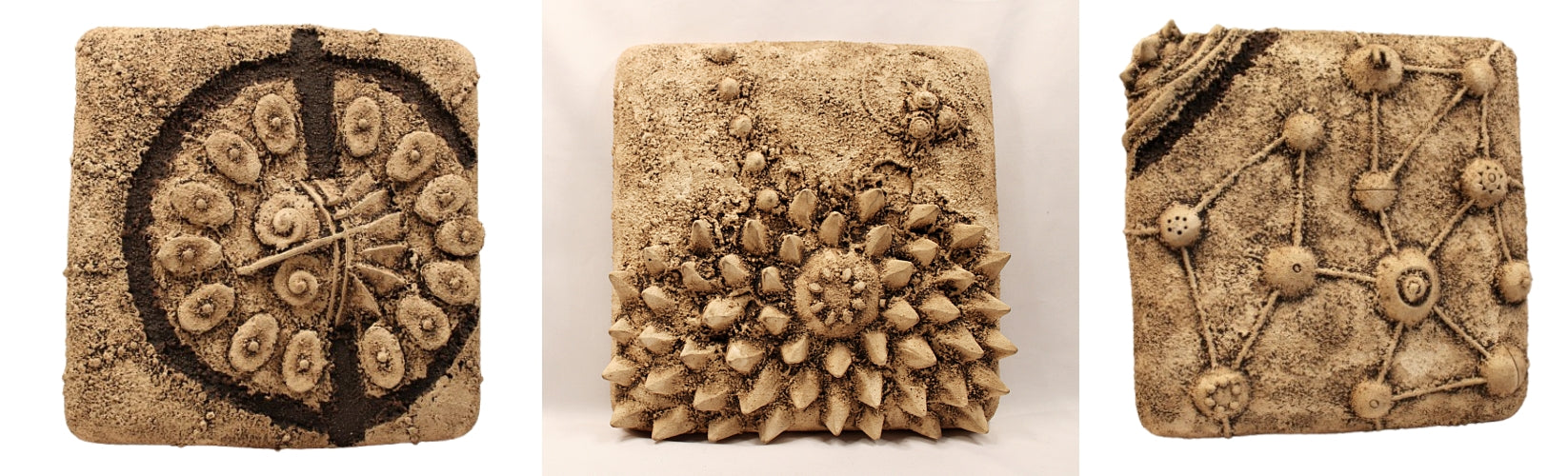 Ceramic Vintage Art Wall Tile by CHRIS GRYDER 12in