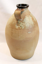 Studio Stoneware Pottery Jug by Ernest Gentry showing handle