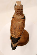 Shorebird Decoy Semipalmated Plover Gregg Ewell Carving 1981 Delaware Full upper Back of Bird Wings