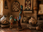 Native American Long Hair Kachina Carving