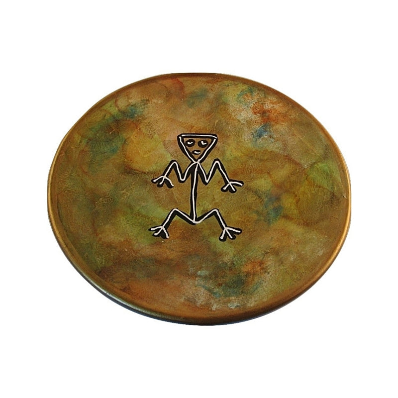 Dominican Republic Rock Art Theme Wall Plate
