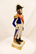 Vintage Porcelain Figurines Trio of French Generals Hand Painted