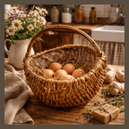 Appalachia 1930s Large Willow Basket