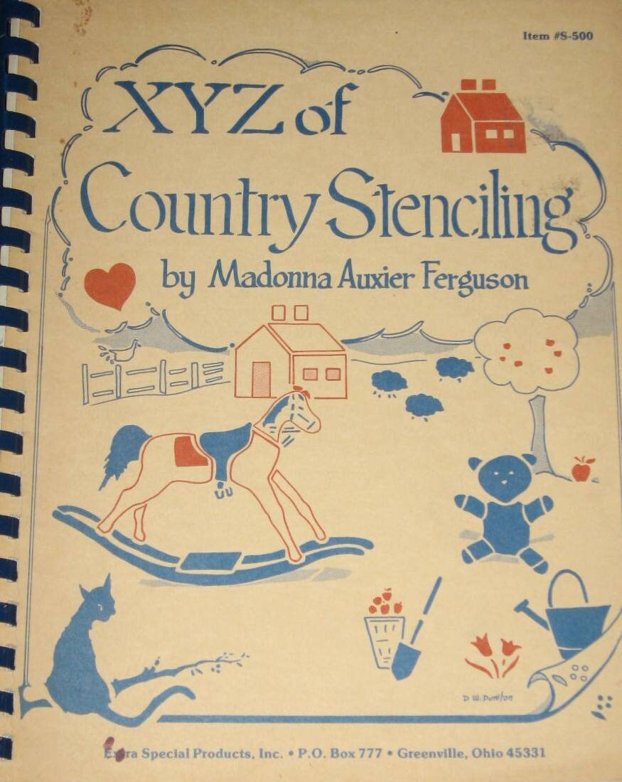 Fabric Art Stenciled Embroidering a Quilt by Madonna Ferguson