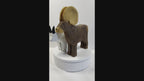 Folk Art Goat and Sheep Chain Saw Carvings