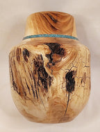 Spinning Aspen Studios Southwest Wooden Vase
